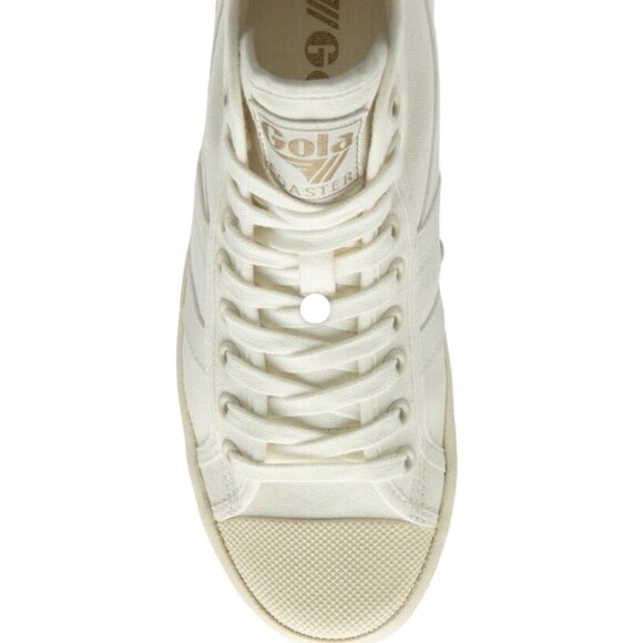 Gola Classics Coaster High Vegan Sneaker in Off-White Women’s Size 10 New In Box - Picture 9 of 12